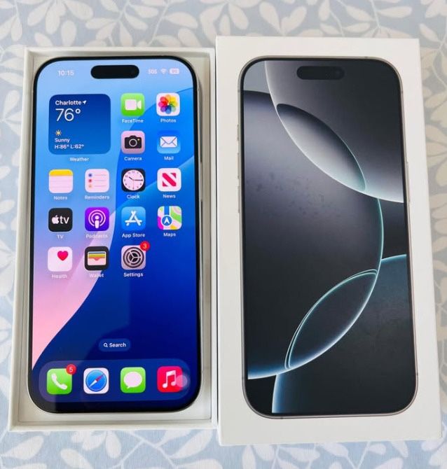 iPhone 16 Pro 256GB - White (Verizon) | 100% Battery 🔋 | Warranty ✅