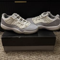Jordan 11 Low ‘Cement Grey’ Size 8.5 Men