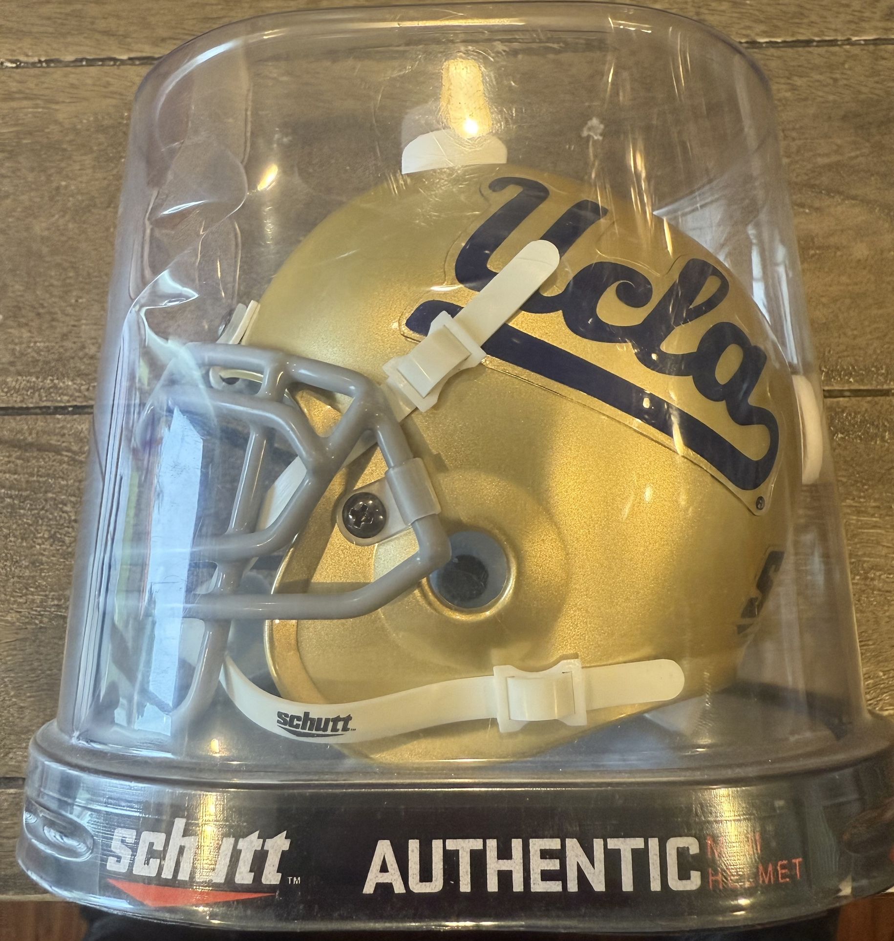 UCLA Schutt authentic Mini Helmet Brand New in Display Packaging