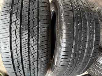 215/55R16 2 used tires continental