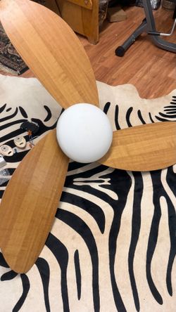 Electric wall fan that comes with two remote controls and three light speed settings.