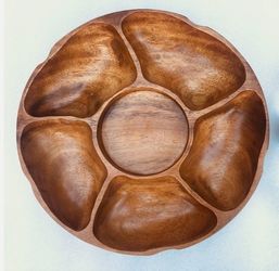 Lazy susan monkey pod
