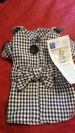 New! Eastside Collection First Lady Gingham Trench