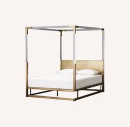 CB2 Acrylic Canopy Bed