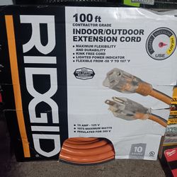 Ridgid 10 Gauge Extension Cord