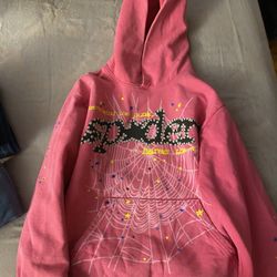 Sp5der Hot Pink Hoodie 