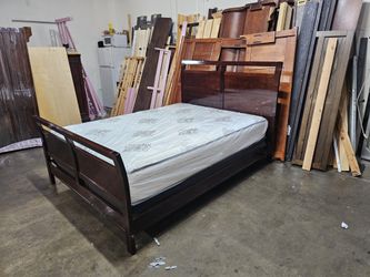 Queen Bed And Mattress 