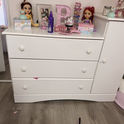 White dresser