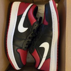 Jordan 1 Low Bred Toe (Size 9) - Brand NEW - 