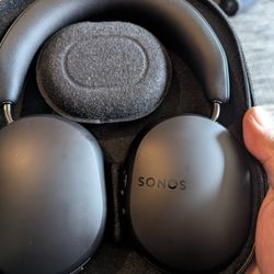 Sonos Ace Wireless Noise Canceling Over Ear Headphones with Bluetooth, Black