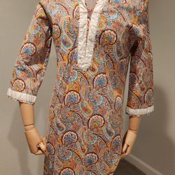 Peter Millar Paisley Tunic Style Top