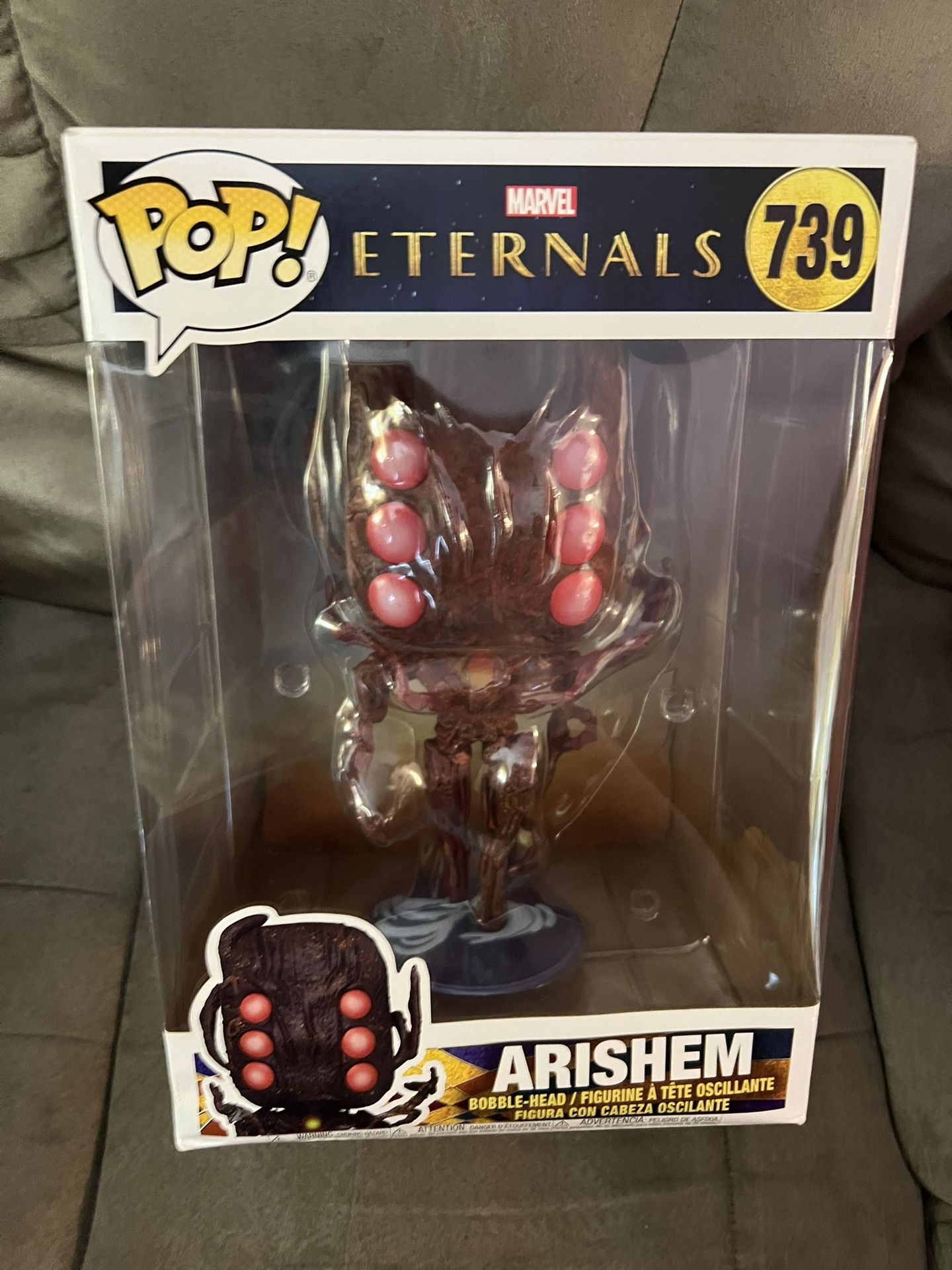 Jumbo Funko Pop Marvel Eternals Arishem 739 NEW Collectible Disney Kids Play Decor