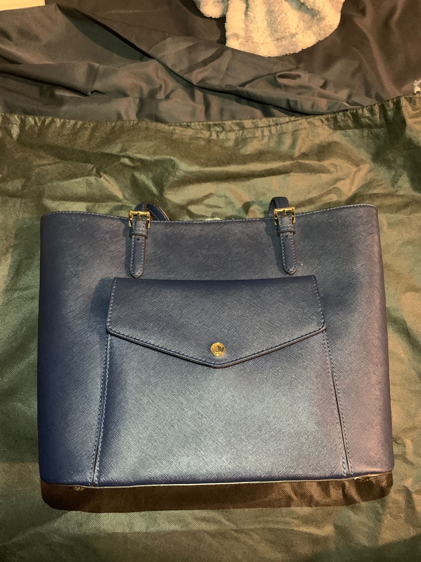 Michel kors dark blue purse