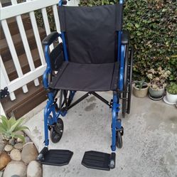 Like New Drive Transport Wheelchair