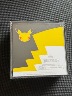 25th Anniversary Celebrations Pokemon Center PC ETB with Acrylic Case