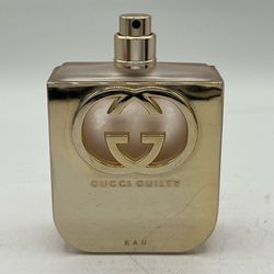 Gucci Guilty EAU EDT 2.5 oz About 95% Full W/O Box & Cap Authentic *See Details*