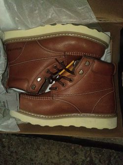 Eurostar Brown Leather Lace-Up Boots
