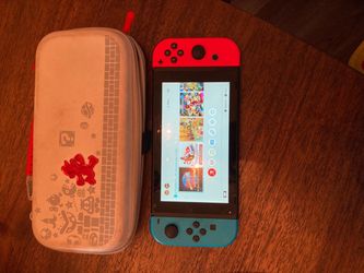 Nintendo switch and case