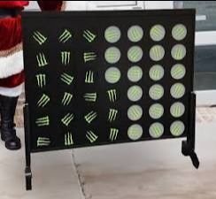 Giant wooden Connect 4 game - brand new