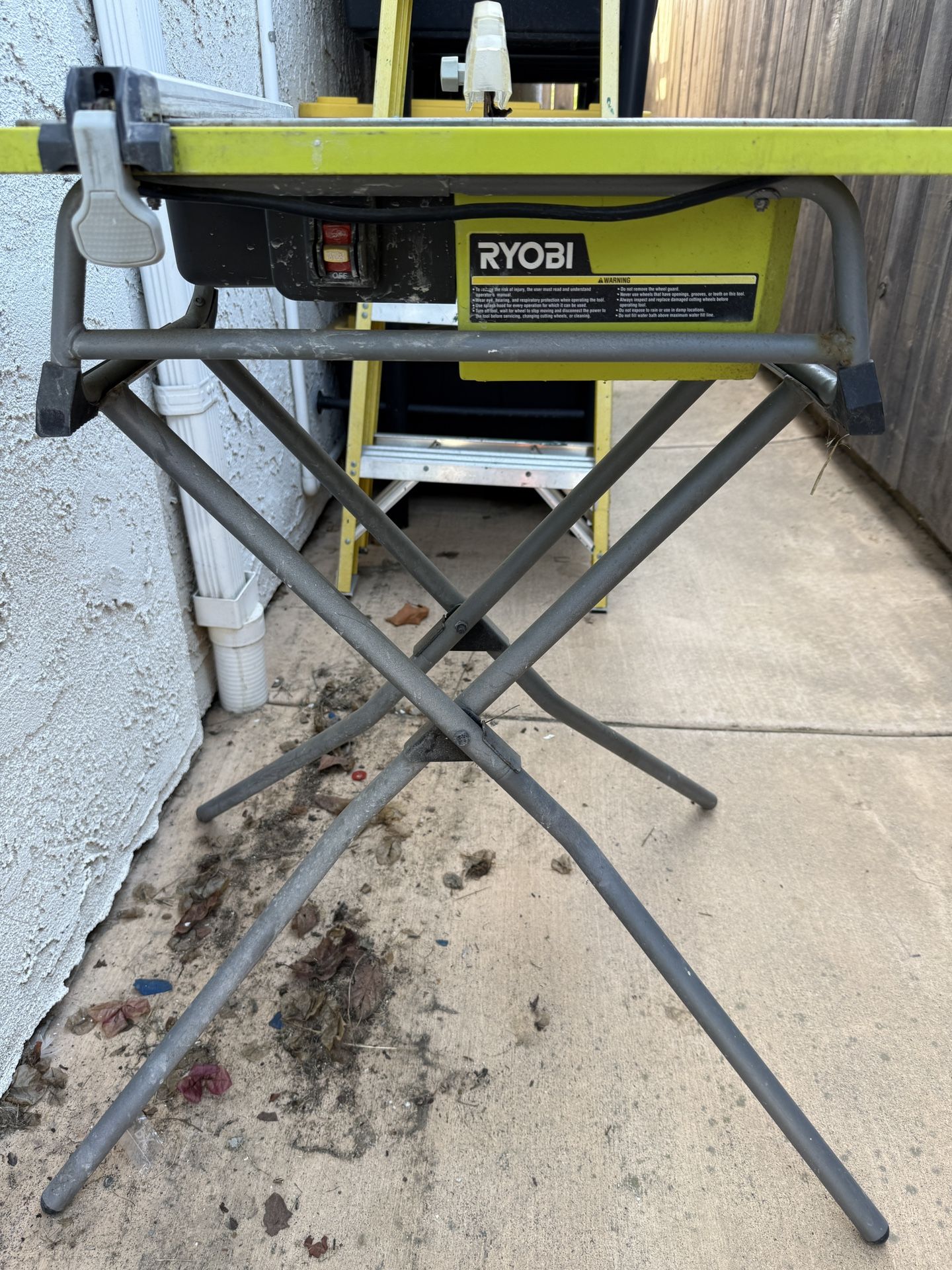 Ryobi Wet Tile Saw