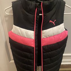 Newest Tags Puma Youth Kids, Puffer Vest 11/12