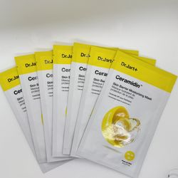 DR. JART+ CERAMIDIN SKIN BARRIER MOISTURIZING MASK 7 SHEETS NO BOX