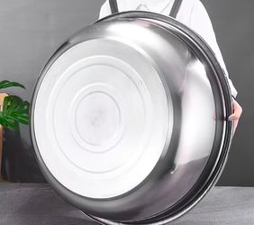 Large Stainless Steel Mixing Bowl