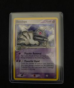 Pokemon TCG Dusclops EX Deoxys Holo 2005