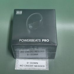 Beats Powerbeats Pro Headphones Brand New - 5 Dollars Down No Credit Needed! 