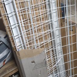 Overhead Garage Storage Combo Kit, Two 4 ft. x 8 ft. Racks, 18-piece Deluxe Hook Accessory Pack