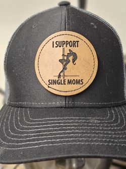 Laser Engraved Custom Patched Hats.