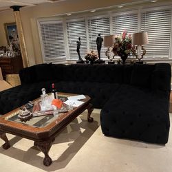 Tufted Sectional  In Stock For Immediate Delivery 