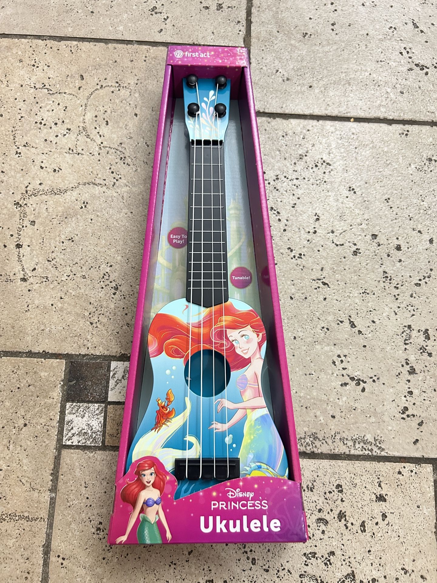 NWT Disney Princess Blue Ukulele for Kids