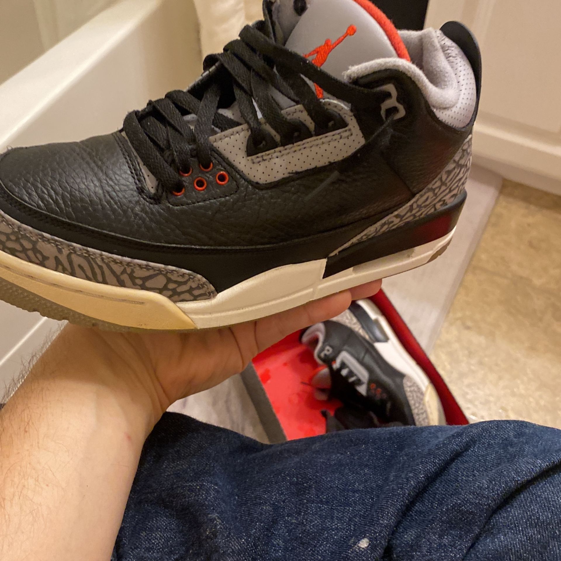 Jordan 3 Retro Black Cement