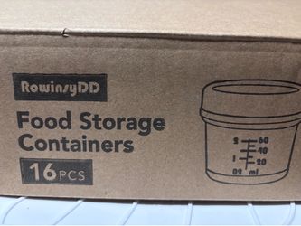 Glass baby food jars with writable lids