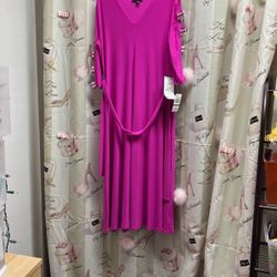 MSK Hot Pink Dress