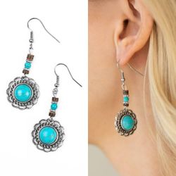 Desert Bliss Blue Earrings