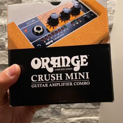 Orange Amplification Crush Mini Guitar Amplifier Combo