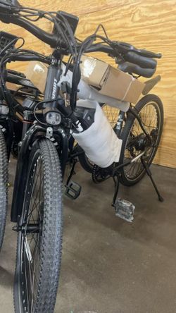 2 6-inch Adult Electric Mountain Bike - 749W Motor, 48V 10A Removable Battery - 25MPH,