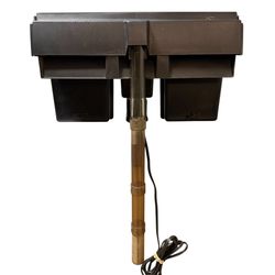 Whisper power Filter 60 Gallon COMPLETE w/ Plant , Pump , Misc Tank LOT  