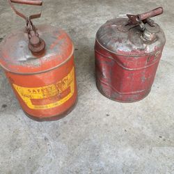 Vintage Gas Cans