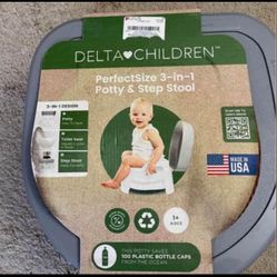 Delta Children Potty And Step Stool 3 In 1