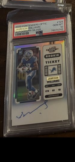 Jameson Williams Psa 10 Auto