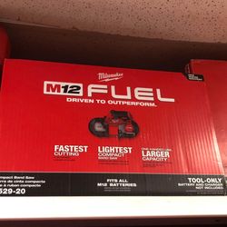 Milwaukee New Band Saw 12M Fuel Brushless 