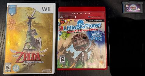 PS3,Wii & Gameboy Advance Games