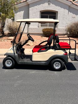 Custom Club Cart with lithium batteries