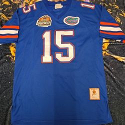 Rare Vintage Autographed - Stitched Tim Tebow Florida Gators 2007 National Championship Jersey 