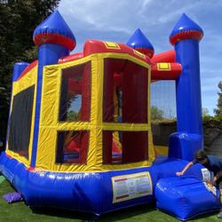 Bounce House  With Slide Combo 