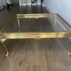 Gold Coffee Table