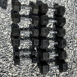 Rubber Dumbbells
